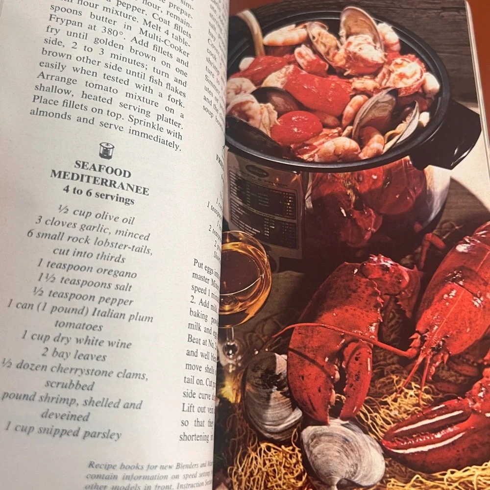 Sunbeam Portable Electric Cookery Vtg 1970 Cookbook Bonnie Brown Multi-Cooker